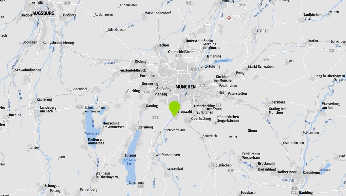 Karten des Standortes der Firma GLP GmbH & Co. KG